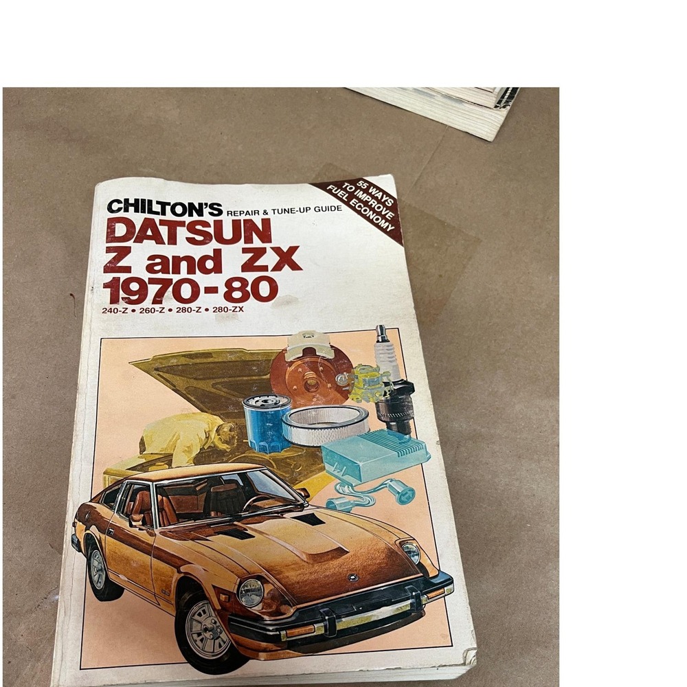 Chilton's Datsun Z and ZX‎ 1970-1980 Repair and Tune up Manual Guide Paperback